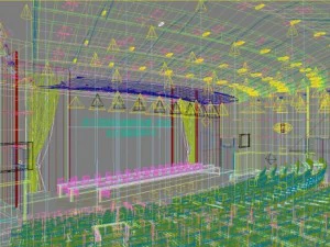 auditorium room 001 3D Model