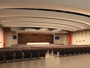 auditorium room 006 Modello 3D