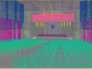 auditorium room 005 Modèle 3D