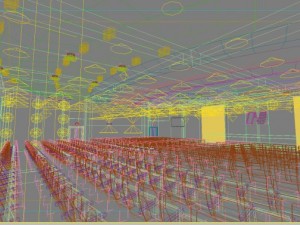 auditorium room 007 Model 3D
