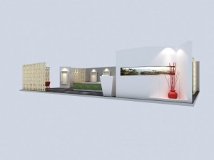 exhibit space 001 3D मॉडल