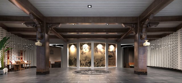 bar 053 3D Модель .c4d .max .obj .3ds .fbx .stl .blend