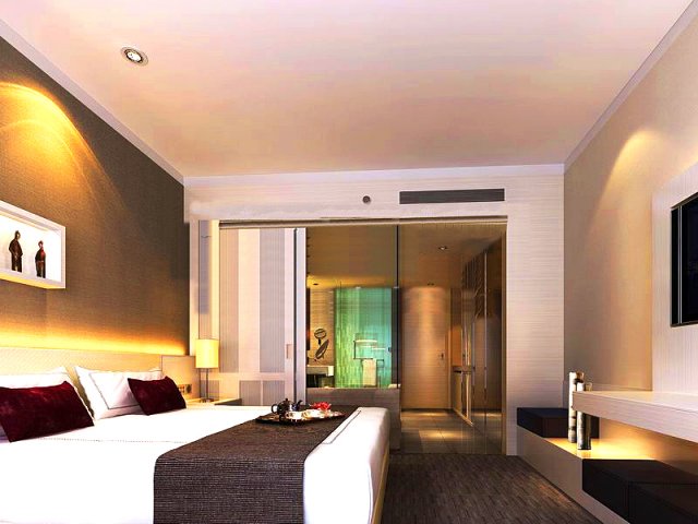 guest room 007 3D 모델 .c4d .max .obj .3ds .fbx .stl .blend 