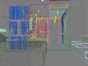 guest room 007 3D 모델