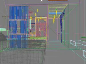 guest room 007 3D Model