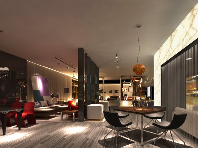 bar 040 3D Model .c4d .max .obj .3ds .fbx .stl .blend 
