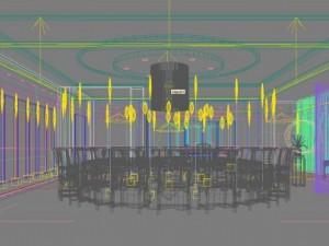 restaurant spaces 055 3D Model