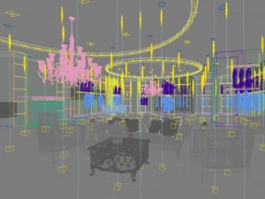 lobby 006 3D Model