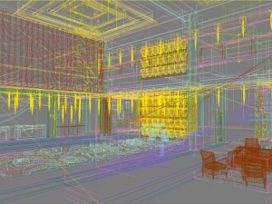 lobby 025 3D 모델