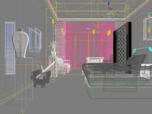 guest room 004 3D Model