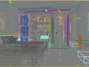 guest room 005 3D 모델