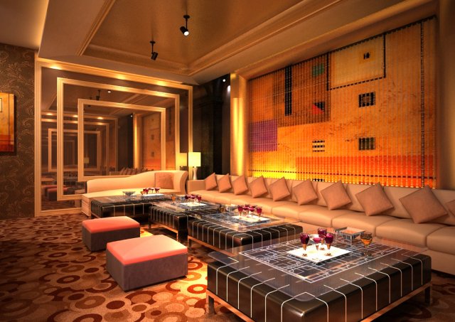 bar 019 Model 3D .c4d .max .obj .3ds .fbx .stl .blend 