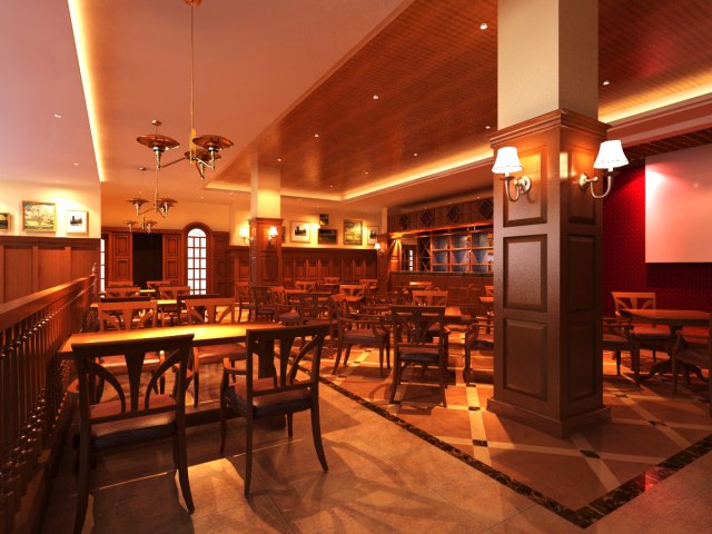 bar 010 3D मॉडल .c4d .max .obj .3ds .fbx .stl .blend 