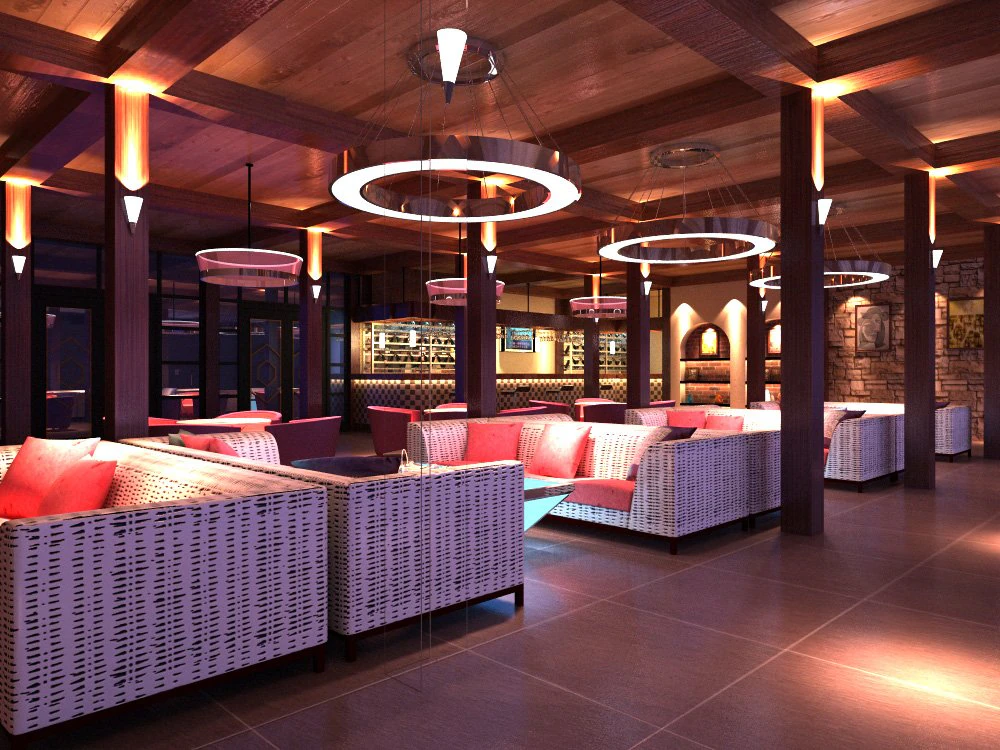 bar 016 3D Model .c4d .max .obj .3ds .fbx .stl .blend