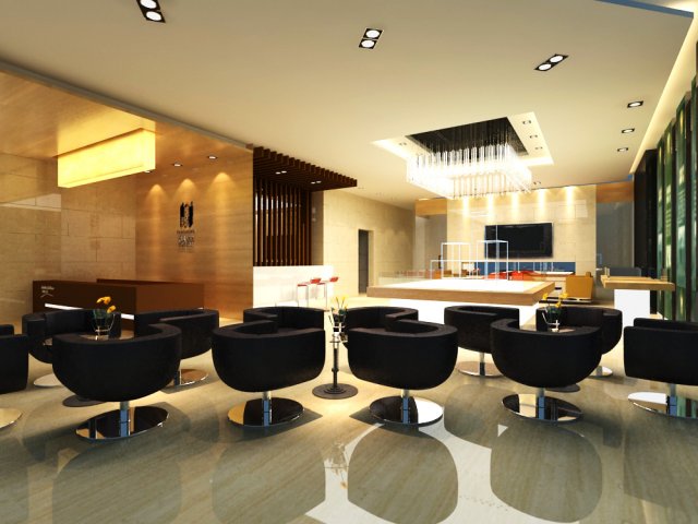 bar 004 3D Model .c4d .max .obj .3ds .fbx .stl .blend 