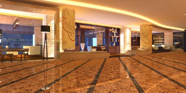 bar 046 3D Model .c4d .max .obj .3ds .fbx .stl .blend 
