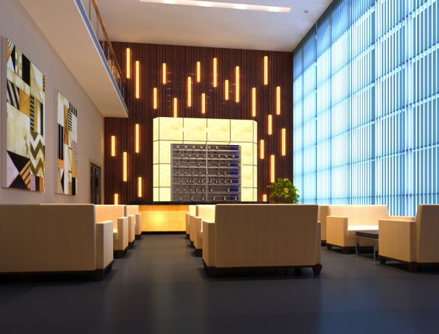 bar 041 Model 3D .c4d .max .obj .3ds .fbx .stl .blend 
