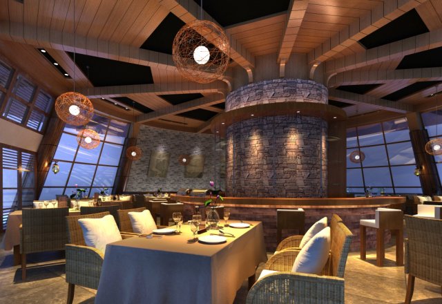 bar 044 3D 모델 .c4d .max .obj .3ds .fbx .stl .blend 
