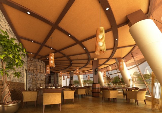 bar 045 Model 3D .c4d .max .obj .3ds .fbx .stl .blend