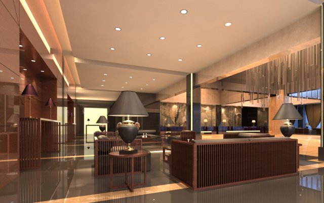 bar 070 Model 3D .c4d .max .obj .3ds .fbx .stl .blend 