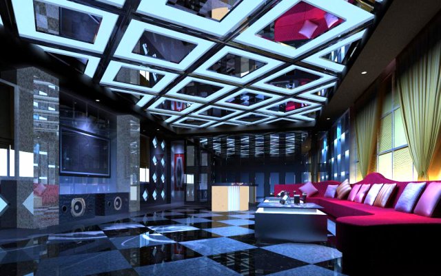 bar 071 3D मॉडल .c4d .max .obj .3ds .fbx .stl .blend 