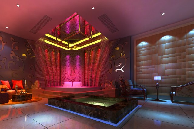 bar 056 Model 3D .c4d .max .obj .3ds .fbx .stl .blend 