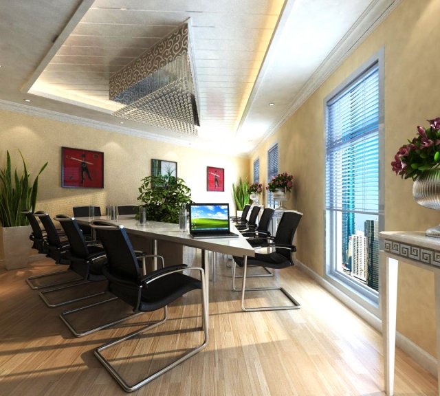 conference 003 3D Модель .c4d .max .obj .3ds .fbx .stl .blend 