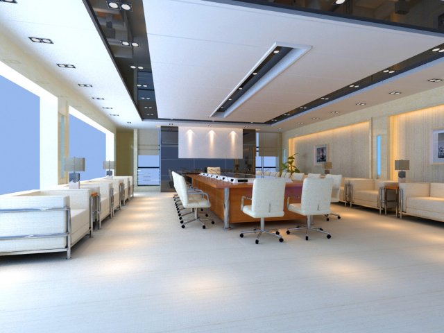conference 010 3D Model .c4d .max .obj .3ds .fbx .stl .blend 