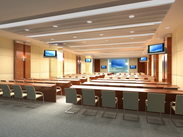 conference 008 3D-Modell .c4d .max .obj .3ds .fbx .stl .blend 