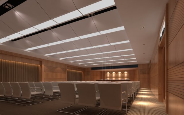 conference 016 Model 3D .c4d .max .obj .3ds .fbx .stl .blend 