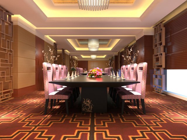 conference 019 3D Model .c4d .max .obj .3ds .fbx .stl .blend 