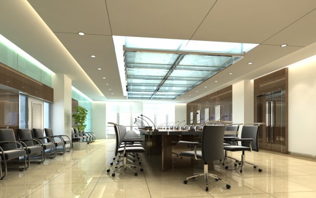 conference 020 3D Model .c4d .max .obj .3ds .fbx .stl .blend 