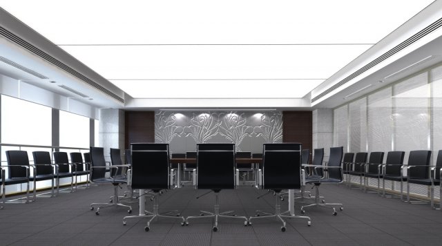 conference 017 3D Модель .c4d .max .obj .3ds .fbx .stl .blend 