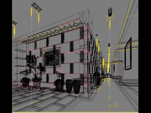 corridor 020 Modelo 3D