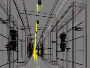 corridor 026 3D Model