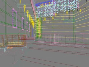 corridor 025 3D Model