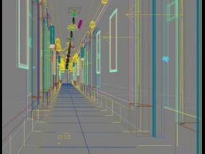 corridor 030 3D Model