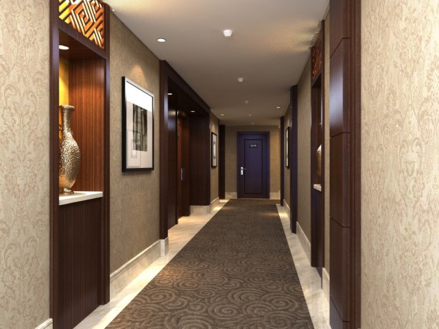 corridor 028 Modello 3D .c4d .max .obj .3ds .fbx .stl .blend 