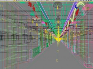 corridor 018 3D 模型