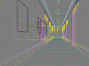 corridor 016 3D Model