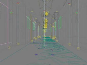 corridor 019 3D Model