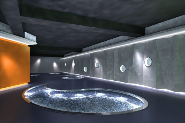 corridor 010 3D मॉडल .c4d .max .obj .3ds .fbx .stl .blend 