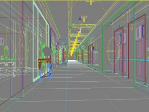 corridor 005 3Dモデル