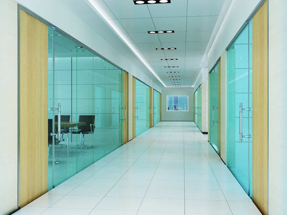 corridor 007 3D Model .c4d .max .obj .3ds .fbx .stl .blend 