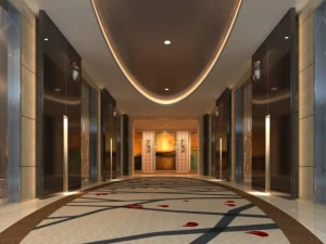 电梯空间009 3D 模型