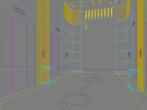 elevator space 004 3D Model