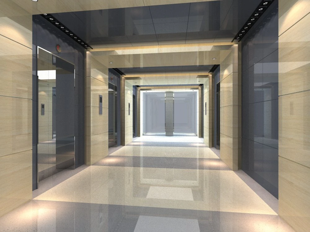 elevator space 008 3D Model .c4d .max .obj .3ds .fbx .stl .blend 