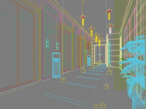 elevator space 002 3D 모델