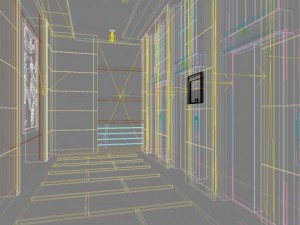 elevator space 007 3D 模型