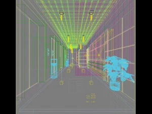 elevator space 003 3D Model